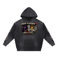Vintage Washed Frayed Fleece MIH.BIH Hoodie