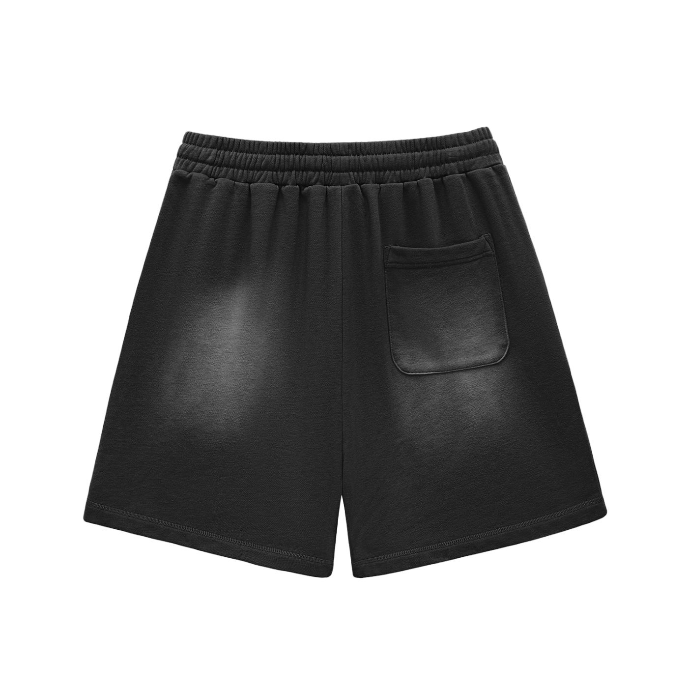Sun Fade Raw Edge Cotton Shorts MIH.BIH shorts